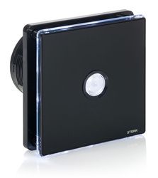 BFS100LP-B - Wentylator łazienkowy (LED + PIR) czarny