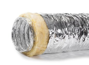 IAL100_10 - Izolowany kanał przewód rura wentylacyjna aluminiowa elastyczna 10m